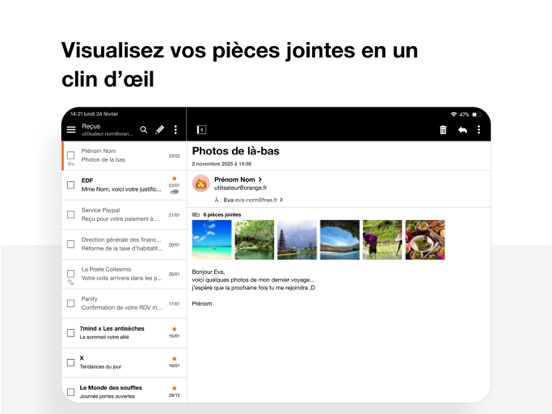 Screenshot #5 pour Mail Orange - Messagerie email