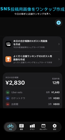 配達員日記 screenshot