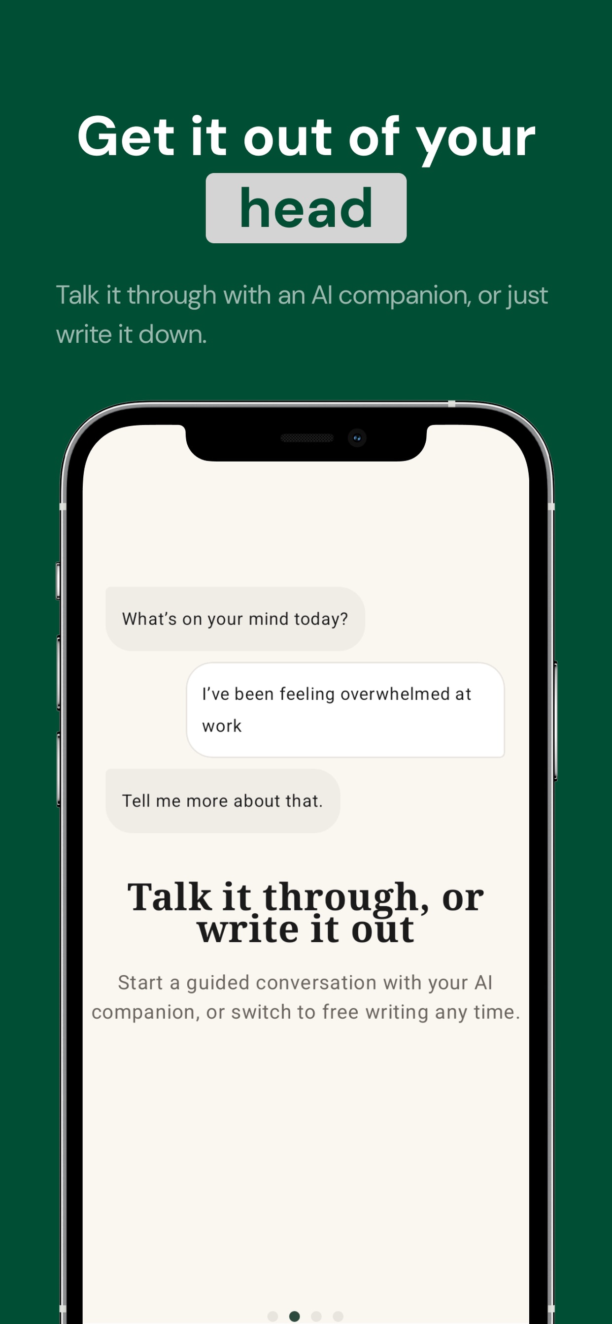 Screenshot 1 of Plimm: AI Journal, Voice Diary