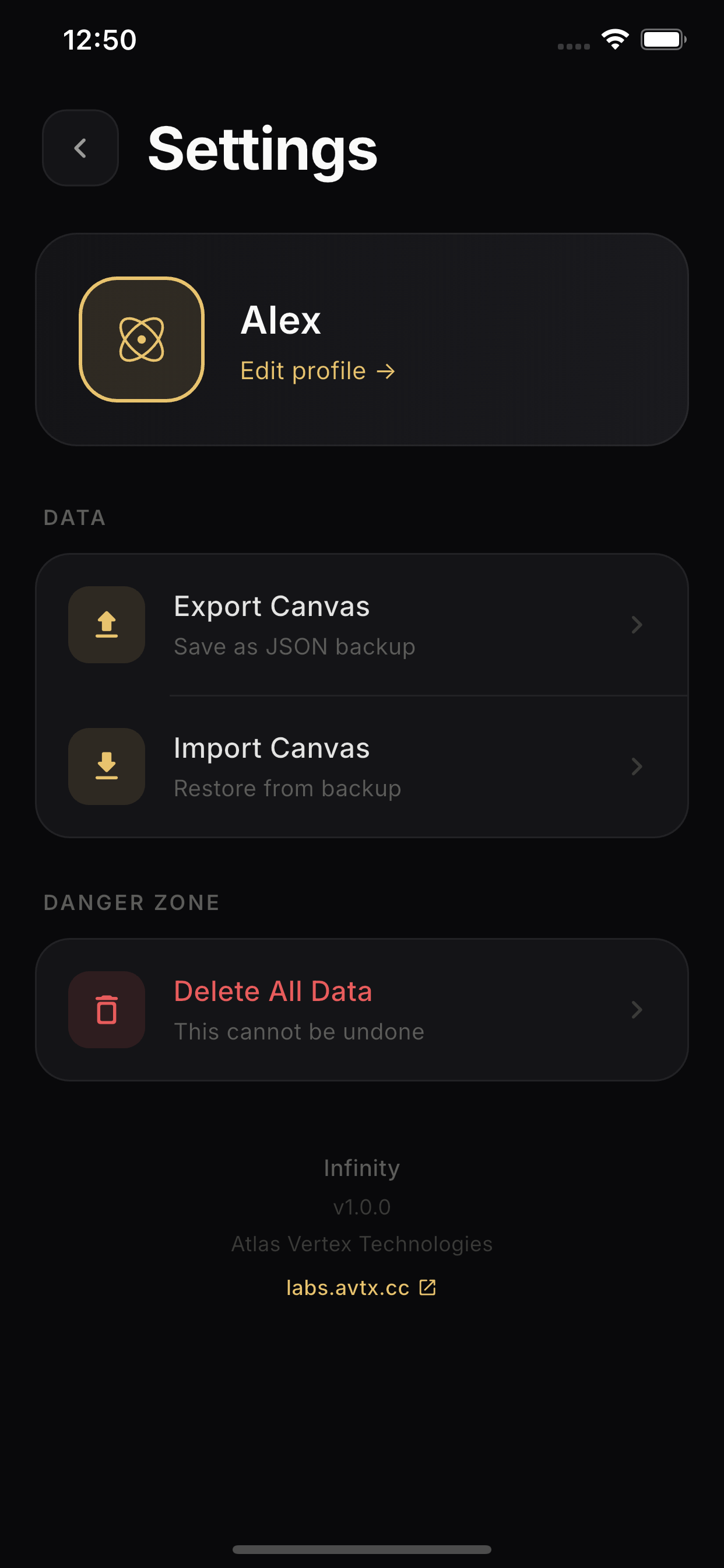 Infinity - Nested Canvas screenshot 6