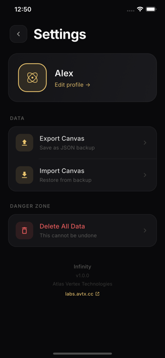 Infinity - Nested Canvas Screenshot 6 of 8