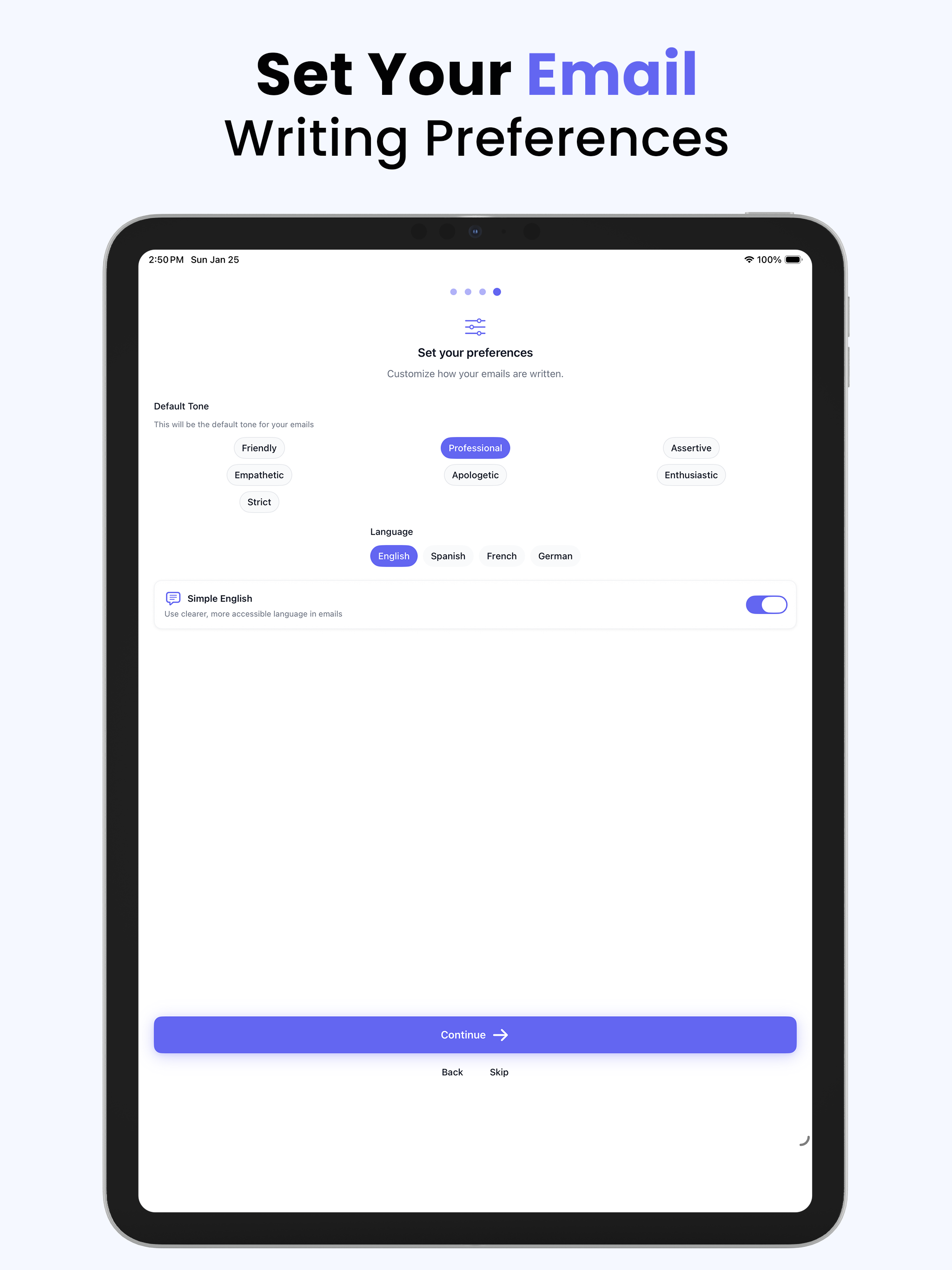 Email Generator & Writer