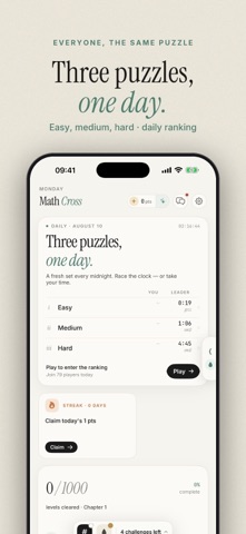 Math Cross: Number Puzzle screenshot
