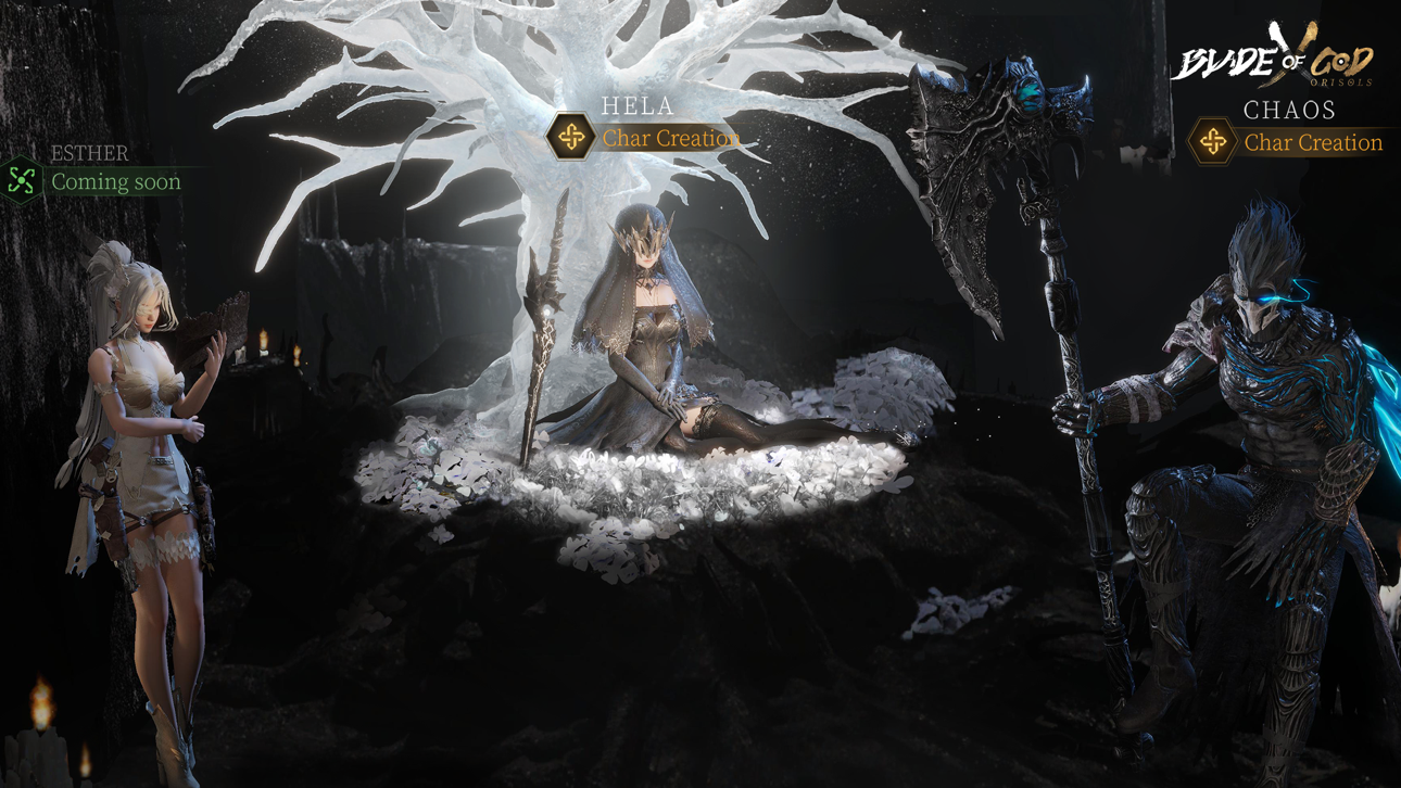 Blade of God X: Orisols iOS Mod IPA screenshot 9 - iOS game interface