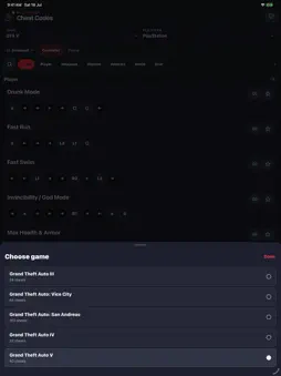 Cheat Codes by GTABOOM screenshot 5