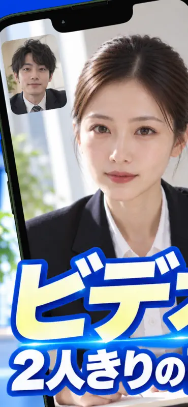 ビデオ通話で面接練習　coco+（ココプラス） screenshot 1 of 6