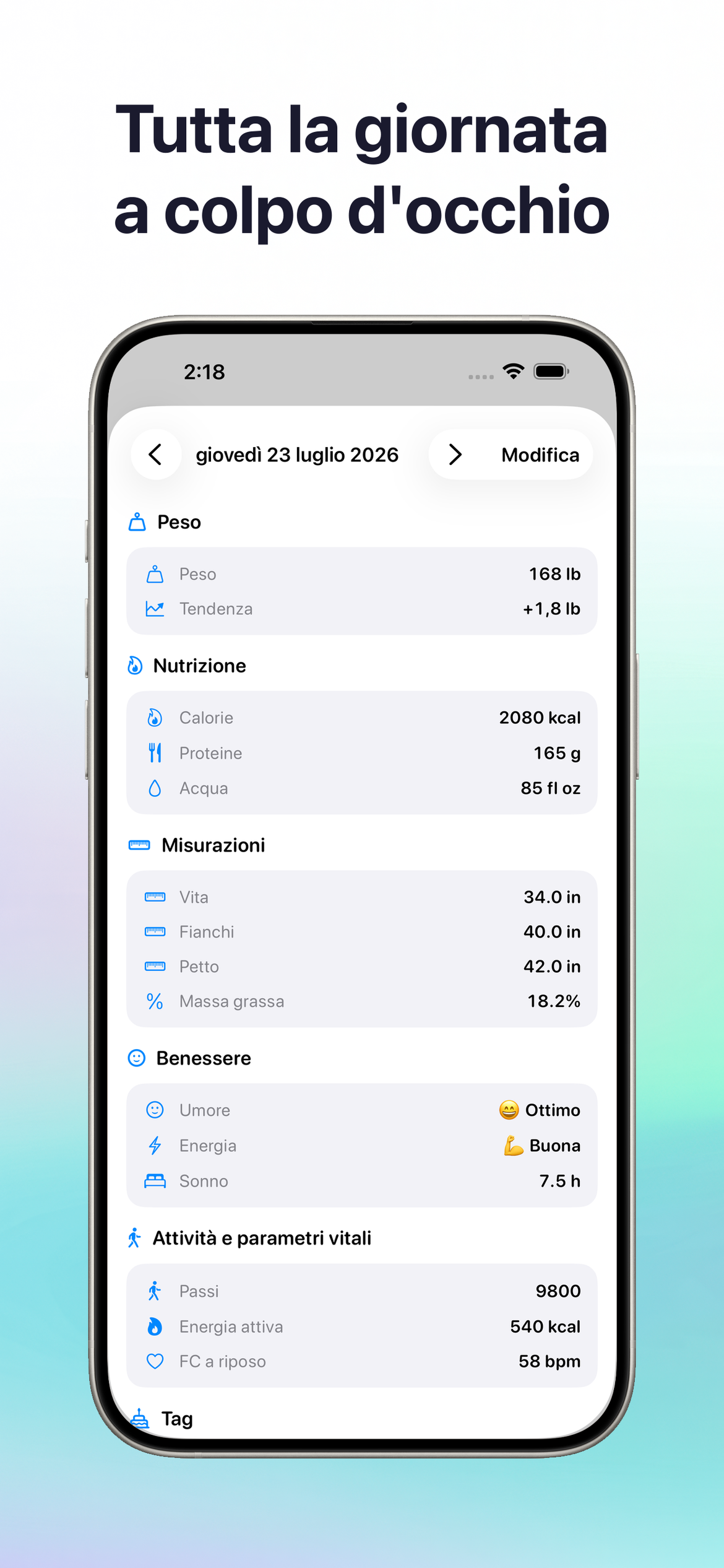 MyWeightLog app screenshot 4
