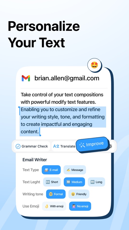 #3. Friday: AI Keyboard (iOS) 由: Sekterra GmbH