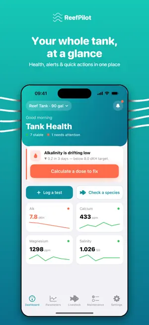 ReefPilot: Reef Tank Manager screenshot 1