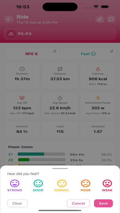 App screenshot