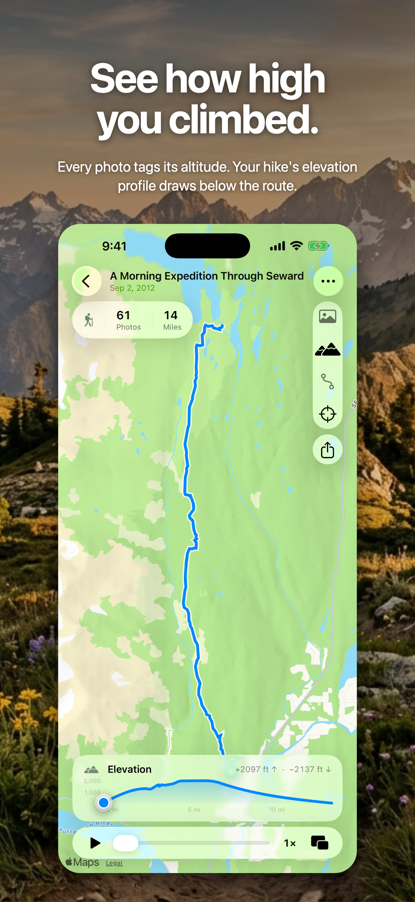 Wander: Map any journey screenshot 8