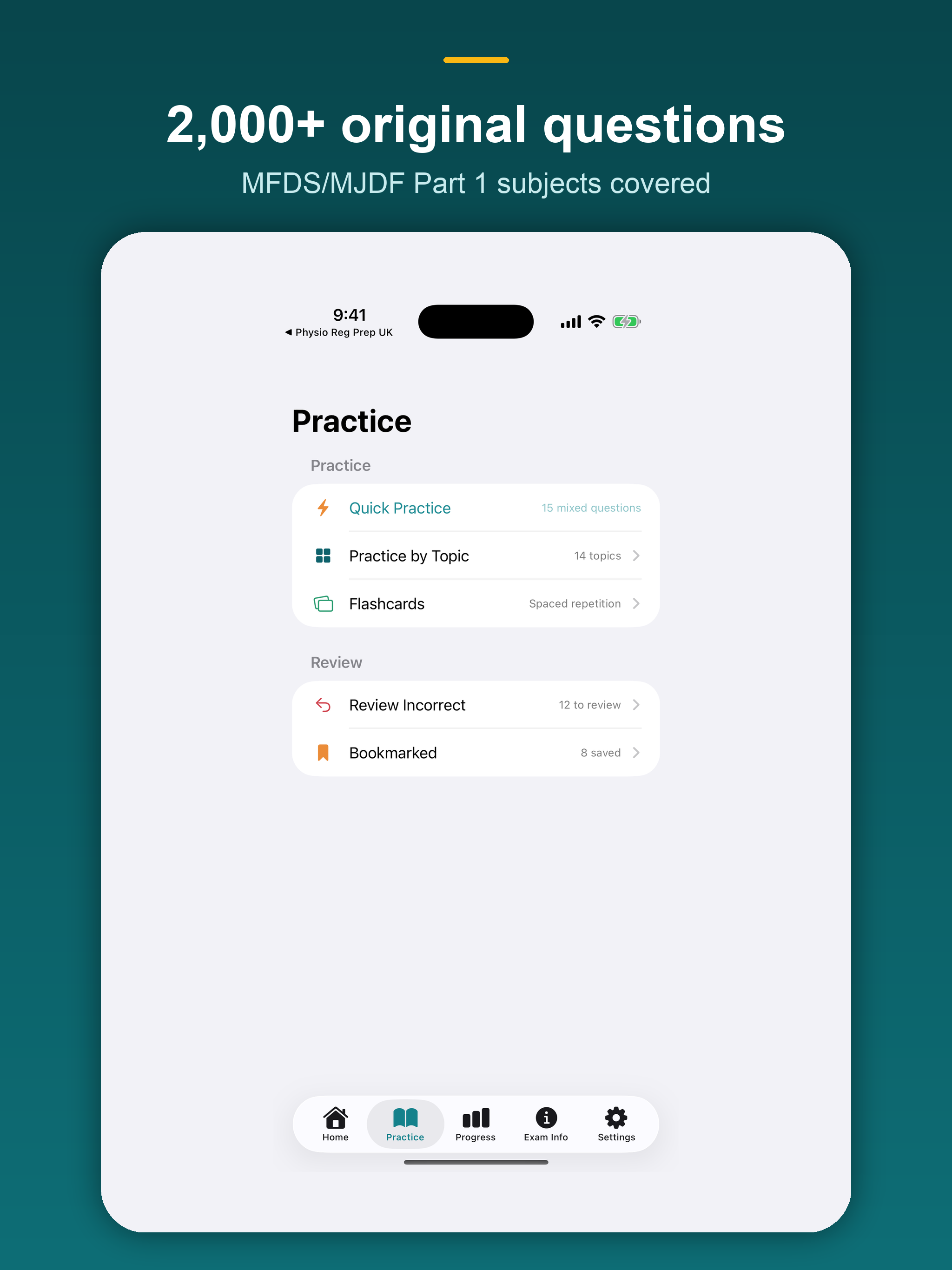 MFDS Dentistry Prep screenshot 6