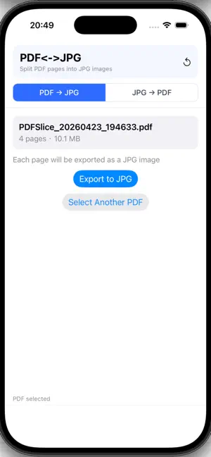PDF2JPG Fast Converter screenshot 2