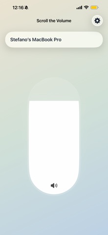 Scroll the Volume screenshot