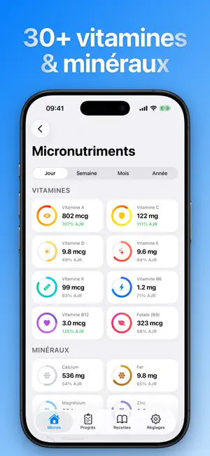 Micron: Compter les Calories iPhone screenshot 4
