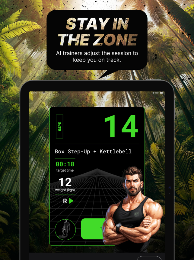 ‎FitMachine: Legends of Fitness Screenshot