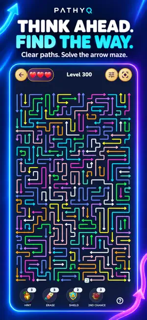 Pathyq: Arrow Puzzle screenshot 3