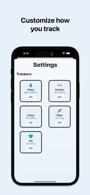 ProteinBar: Track What Matters screenshot 2