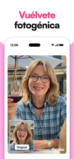 Captura de pantalla de Retake AI: Editor De Fotos IA en iPhone 3