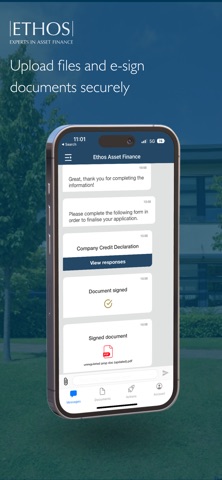 Ethos Asset Finance iPhone screenshot