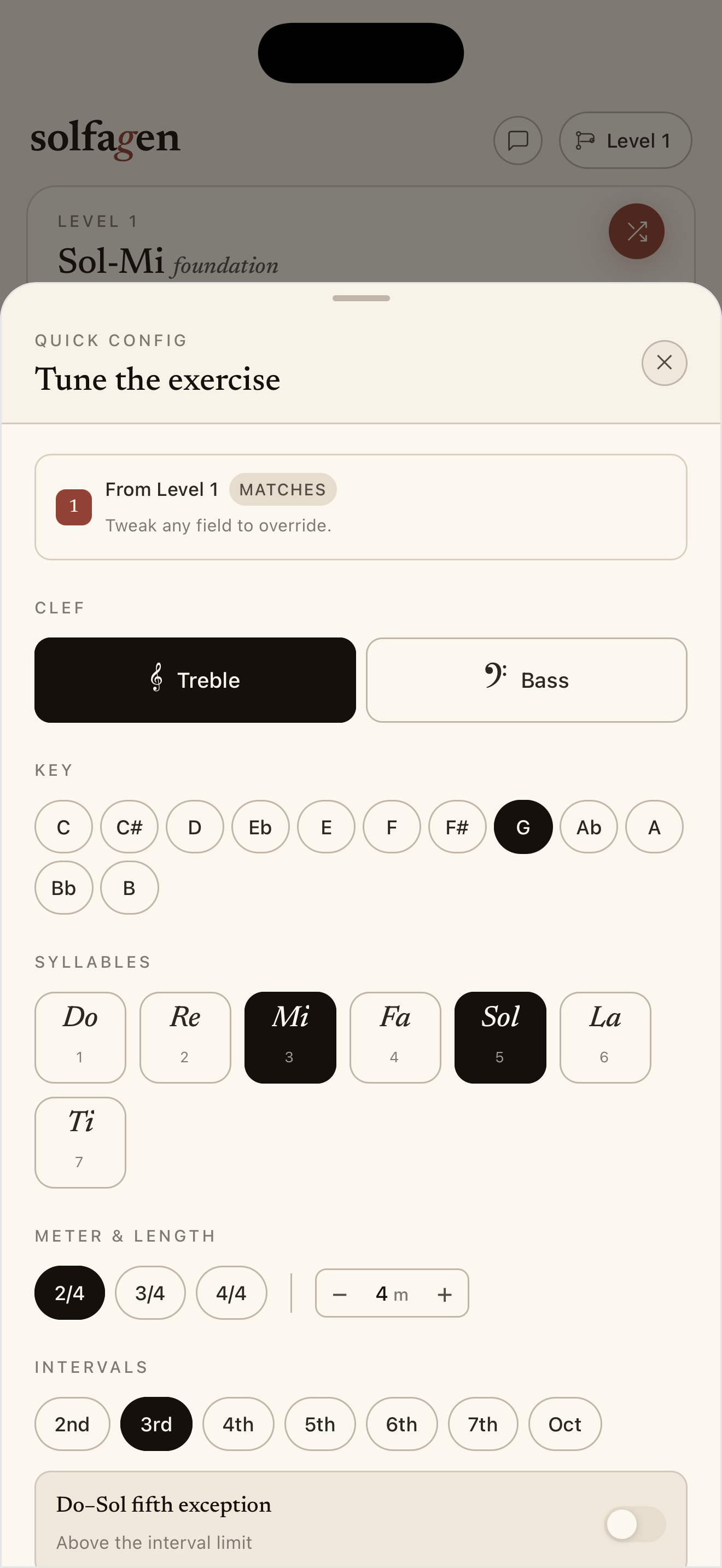 Solfagen screenshot 5