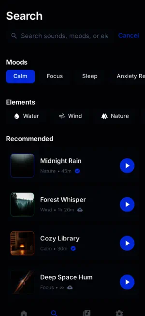 SleepNoise - Focus, Meditation screenshot 2