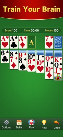Mint Solitaire iPhone screenshot