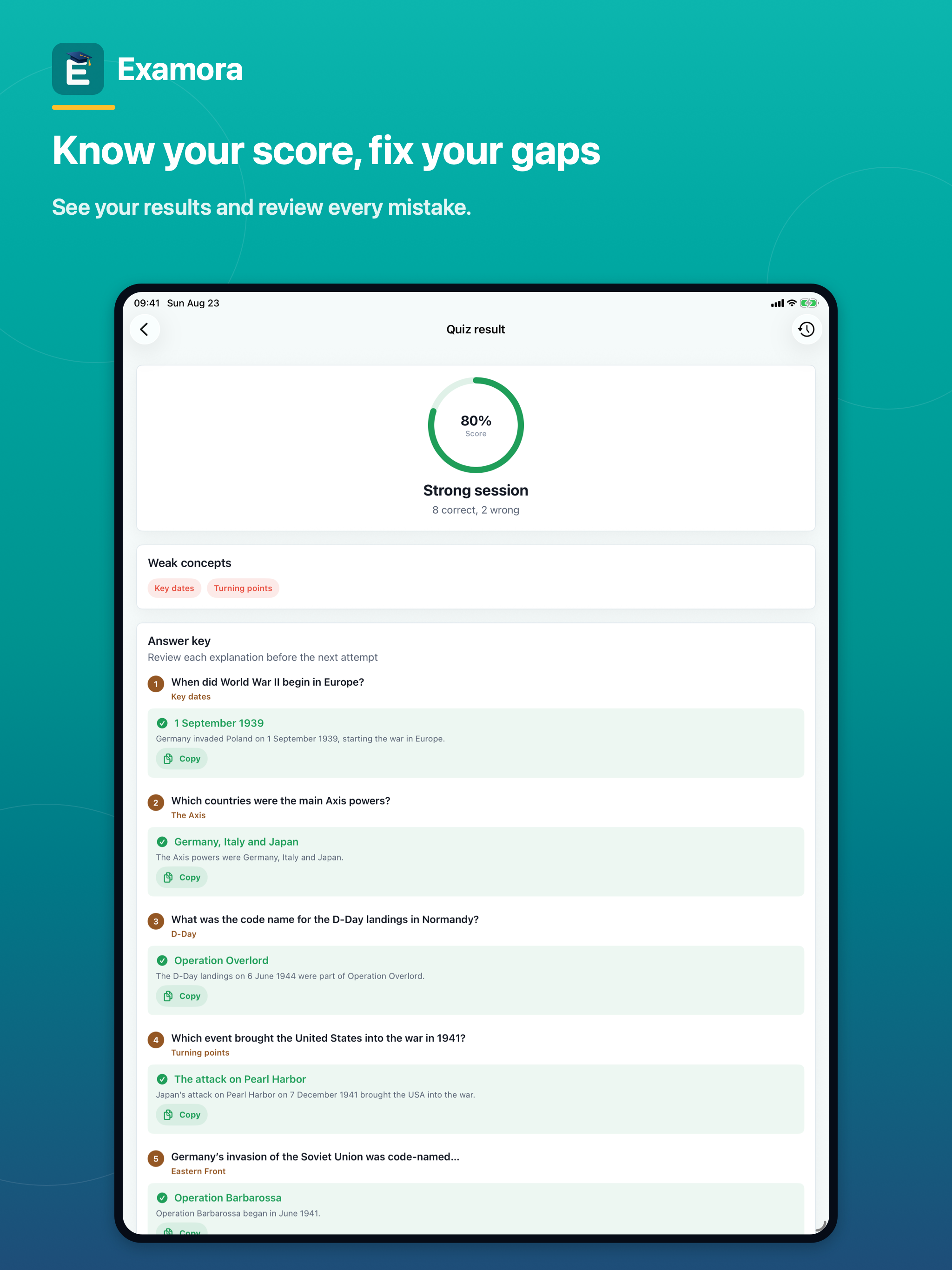 Examora: AI Study Tutor screenshot 18