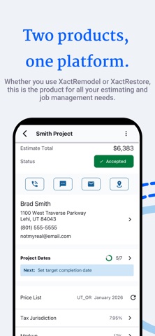 XR Mobile iPhone screenshot