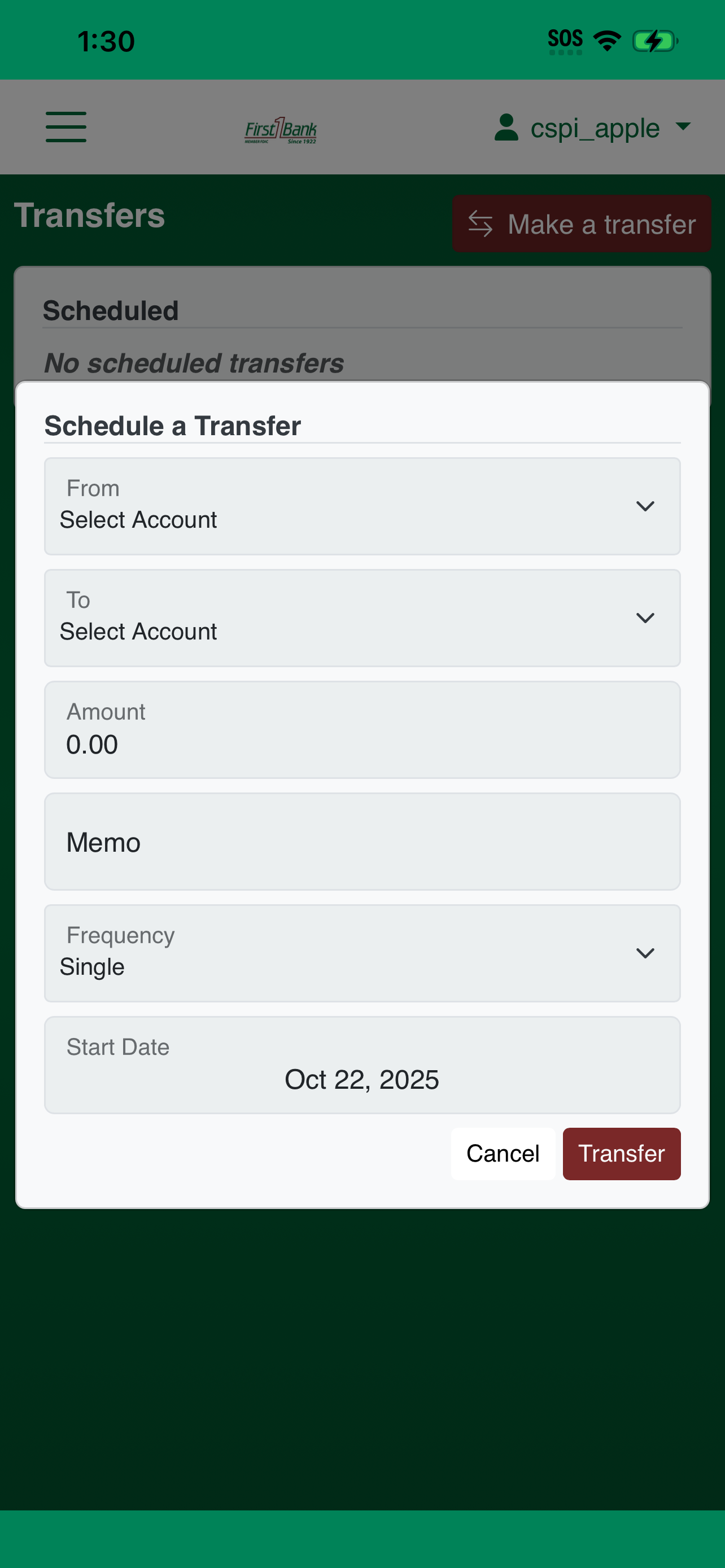 First1Bank screenshot 3