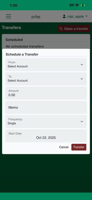 First1Bank Screenshot 3 of 6