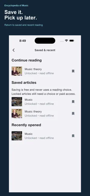 Music Guide & Encyclopedia screenshot 4