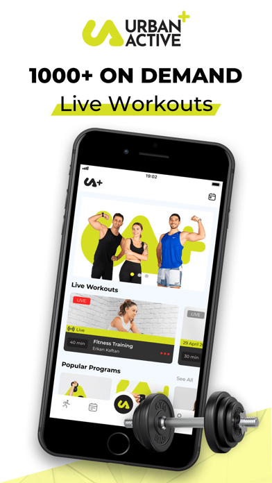 Urban Active+: Fitness & Gym Screenshot