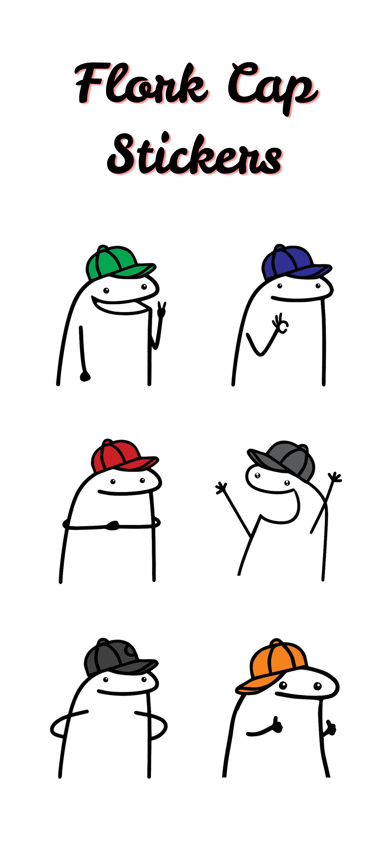Flork Of Love Stickers screenshot 3