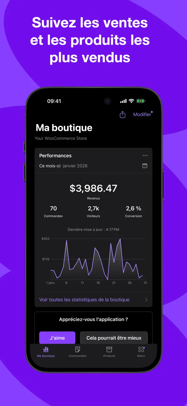 Screenshot #1 pour WooCommerce: Store & POS