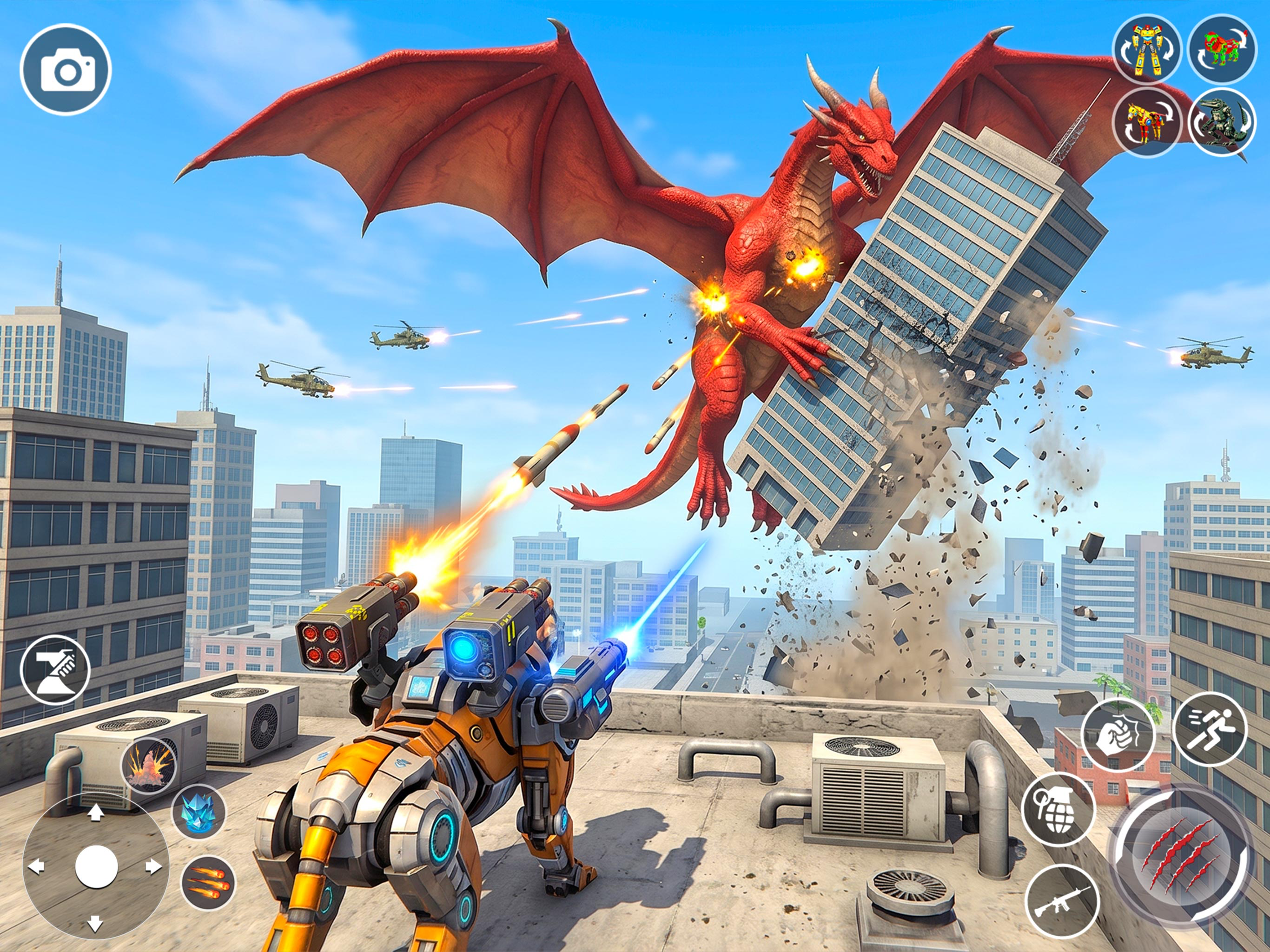 Animal Robot Transform Wars screenshot 10