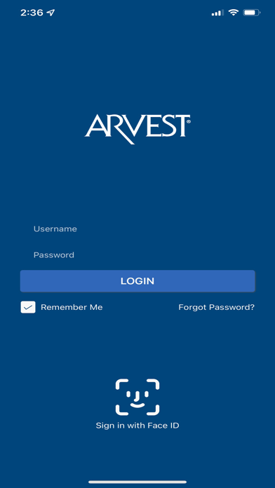 Arvest RDC for Business Screenshot