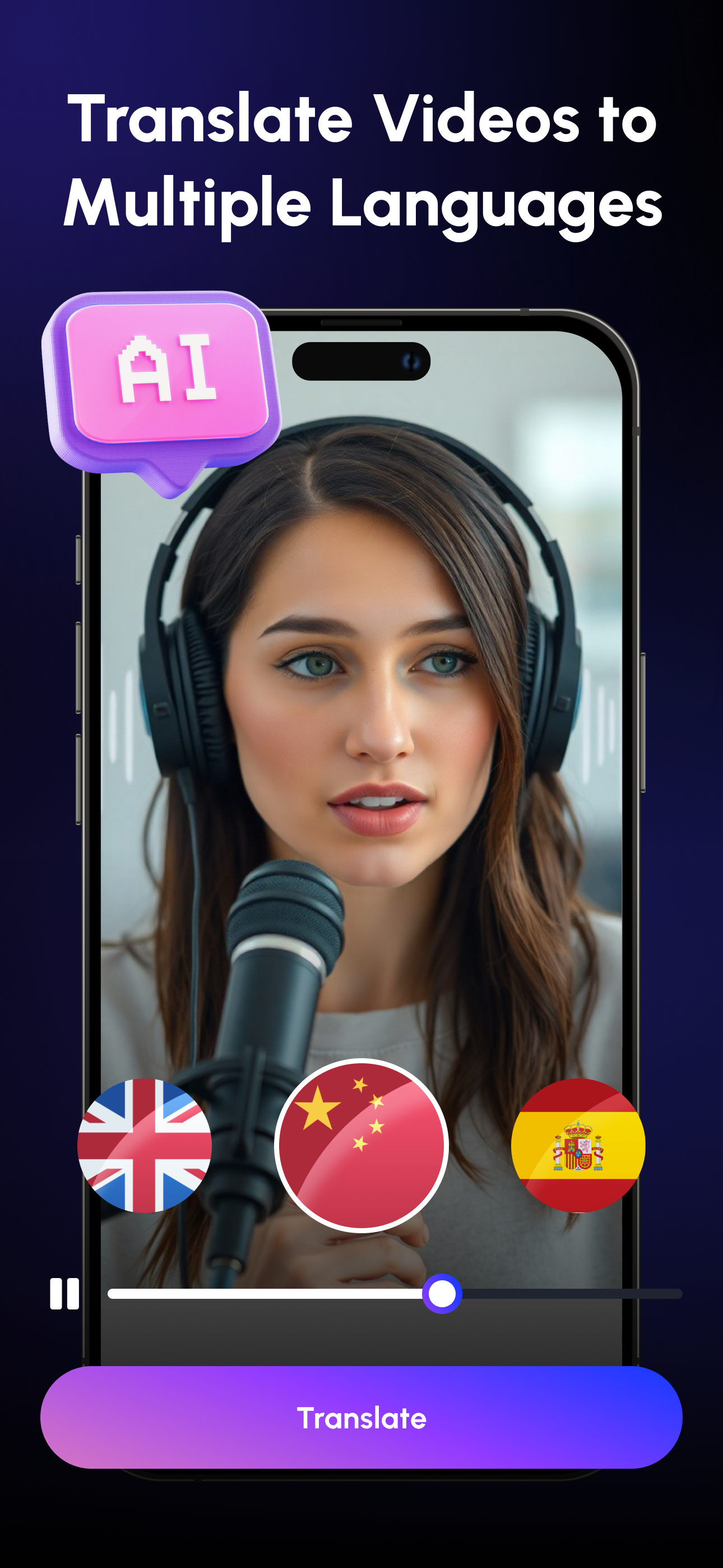 Dub AI – Video Translator App