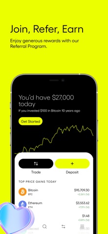 EQX: Buy, Sell Crypto Securely iPhone screenshot