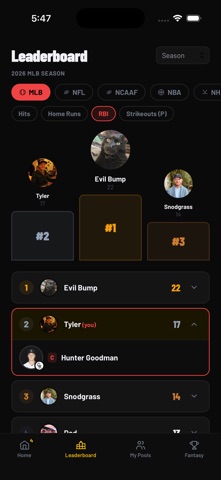 Stack Up - Fantasy Sports Screenshot 3 of 9