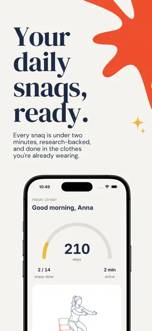SnaqBreak: Exercise Snack App screenshot 2