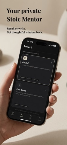 Stoara: Stoic AI Reflection Screenshot 1 of 5