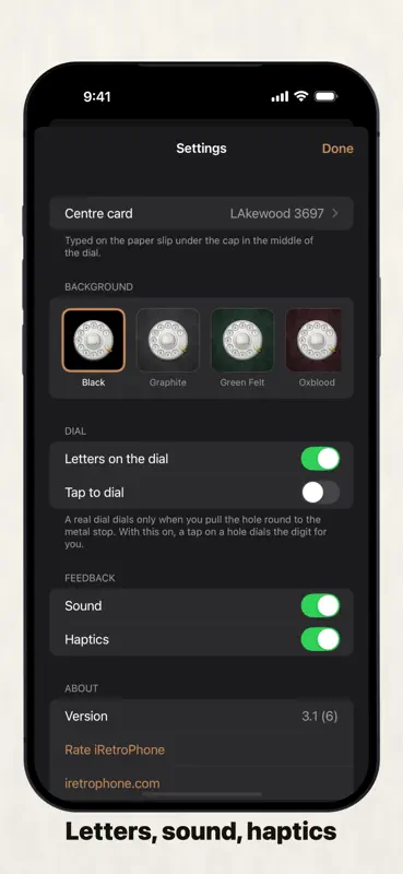 iRetroPhone - Rotary Dialer screenshot 7 of 9