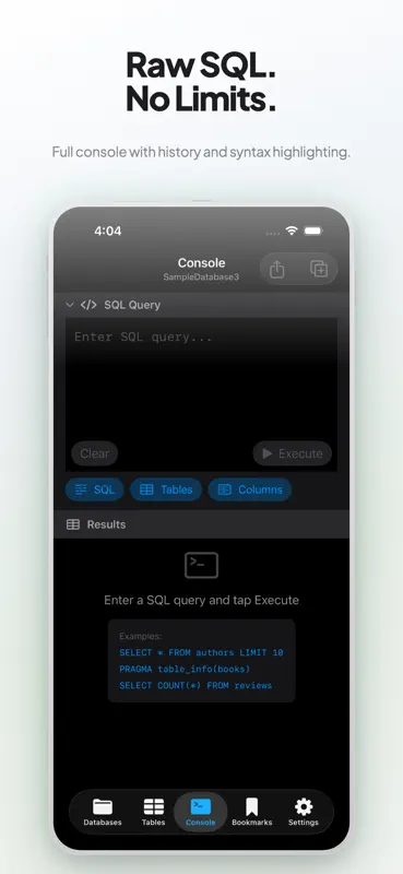 Tablewright: SQLite Editor screenshot 3 of 8