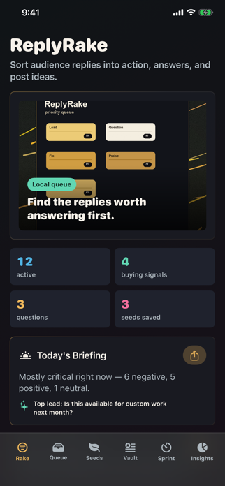 Reply Rake Screenshot 1 of 5