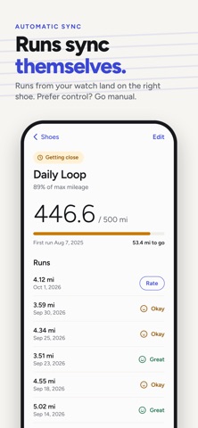 ShoeTrack: Running Shoe Miles screenshot 4