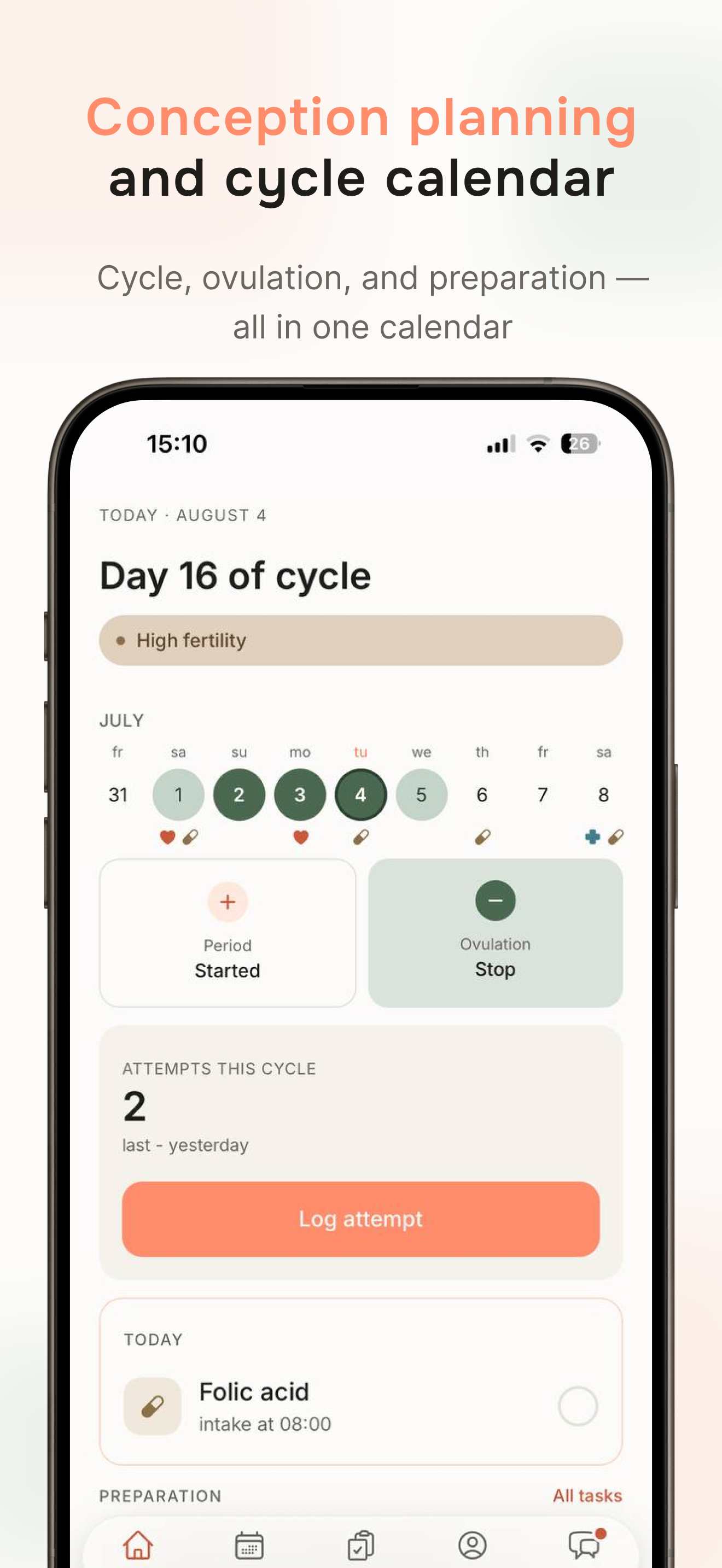 Calm Pregnancy & Baby Tracker screenshot 6