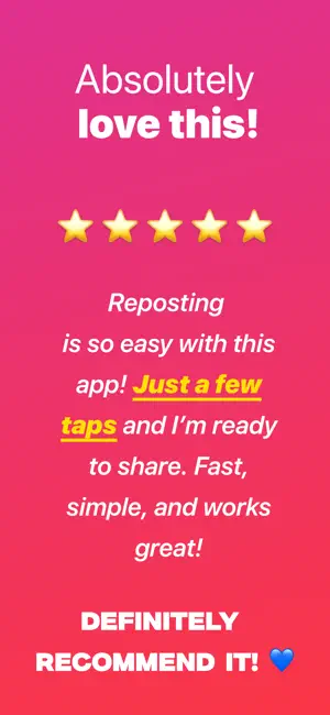 Faster Repost Story & Reels screenshot 6