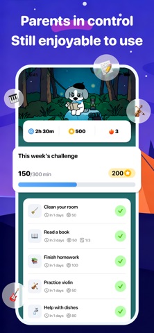 Timily: Healthy Screen Time iPhone screenshot