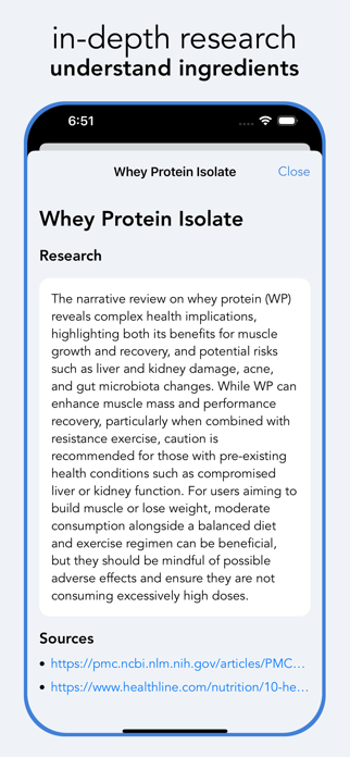 SUPPsnap - analyze supplements Screenshot 2 of 3